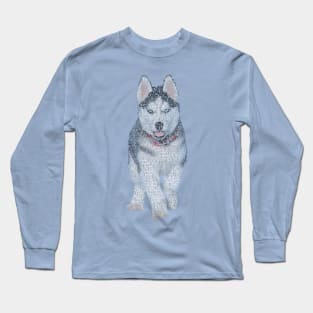 Husky Info Graphic Long Sleeve T-Shirt